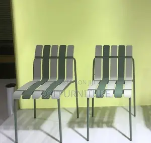 Home Chairs; Plastic Striped Home Chairs