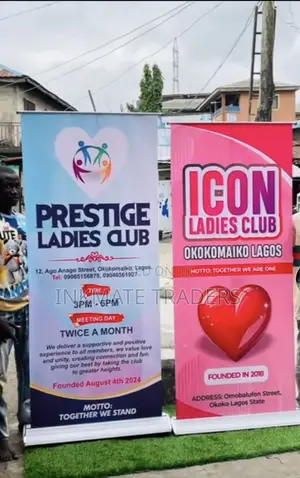 Branded Broad-Based Banners 85 by 200 Centimeters
