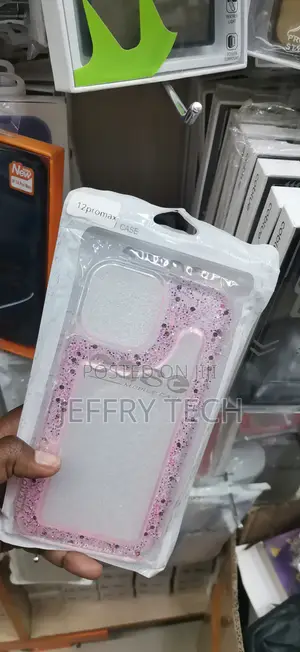 iPhone 12 Pro Max Clear, Glitter-Filled Liquid Quicksand Phone Case