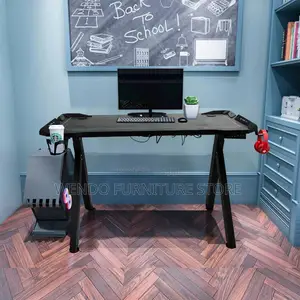 Office Desk Black Electric Gaming Studio Desk