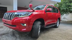 Toyota Land Cruiser Prado 2019 Red