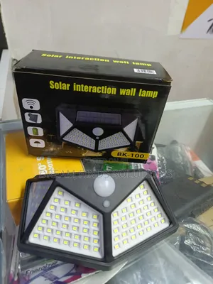 Water Resistant Solar-Powered Interaction Wall Light .