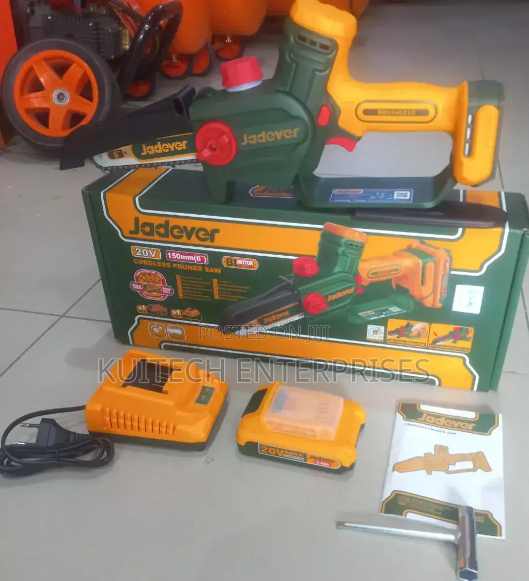Cordless Pruner Saw/ Battery Powered Handheld Chain Saw 6"