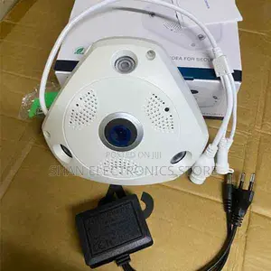 Hd Vr 360 Degree Indoor Wifi Ip Camera With 3 Mega Pixel Lens