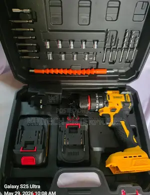 Dewalt Brushless Drill/ 26v Cordless Drill With Accessories