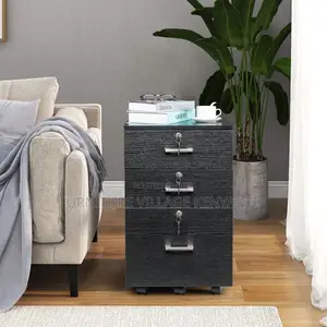 Pedestal 3-Drawer Wooden Cabinet.