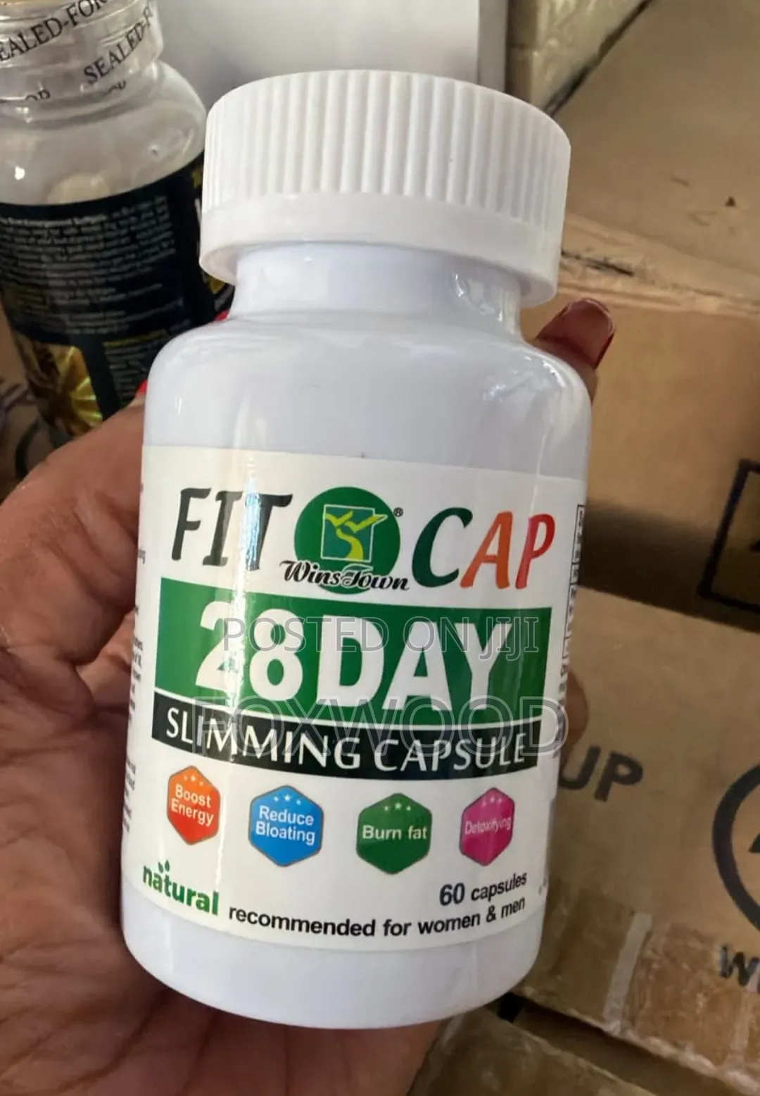 Wins Town Fit Cap 28 Days Slimming Capsules.