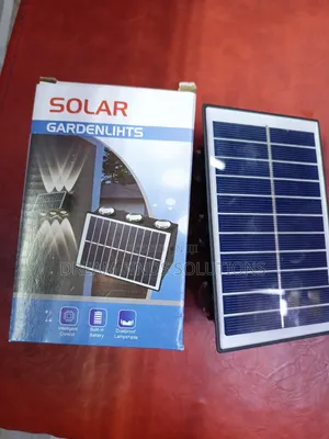 Wireless Up Down Solar Wall Light With Intelligent Sensor Control
