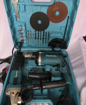 Makita Combo Set/Drill and Grinder