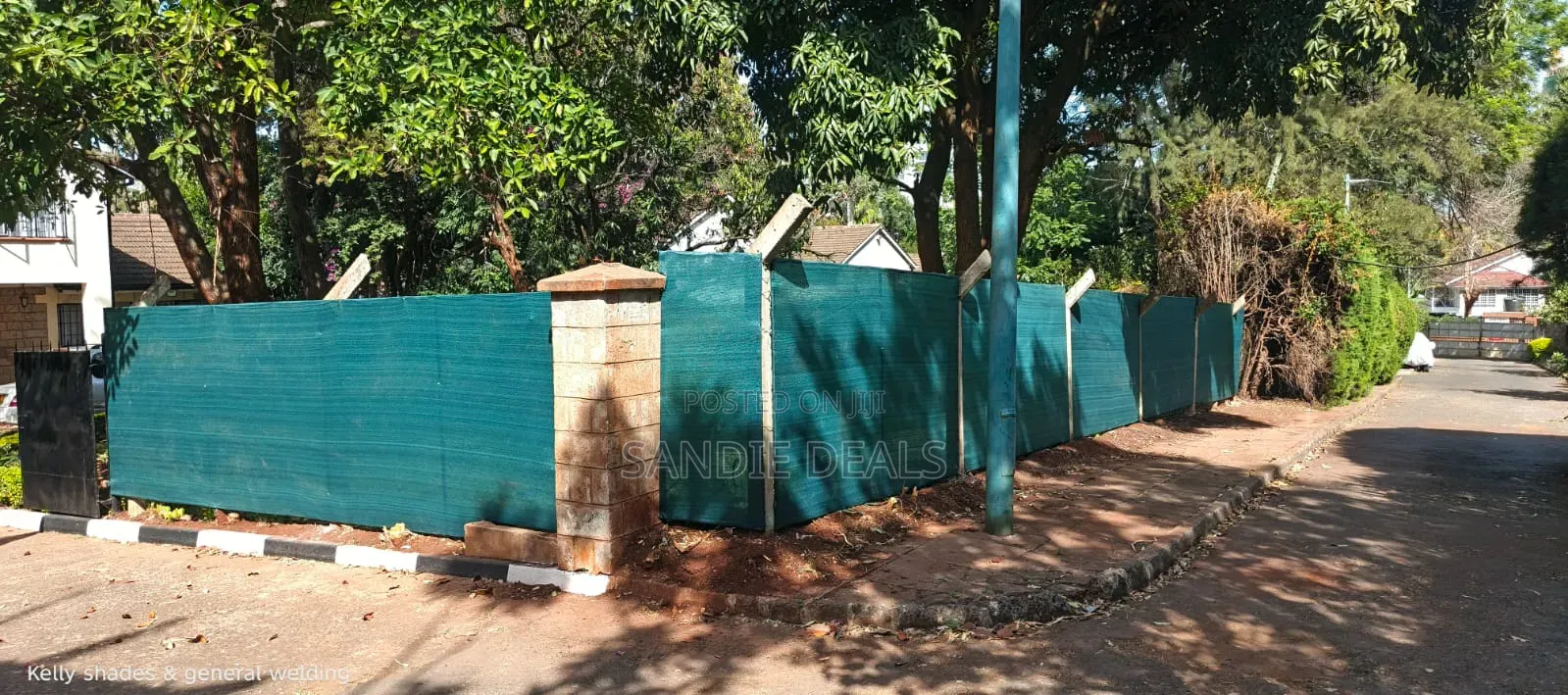 Green Fencing Net