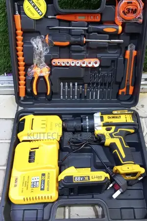 88v Dewalt Cordless Drill/ Battery Powered Dewalt Drill