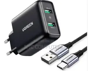 Ugreen Usb Fast Charger Uk (Black)– Cd161