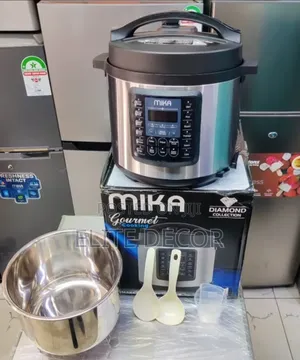Mika 6litres Electric Pressure Cooker With Stainless Steel Pot