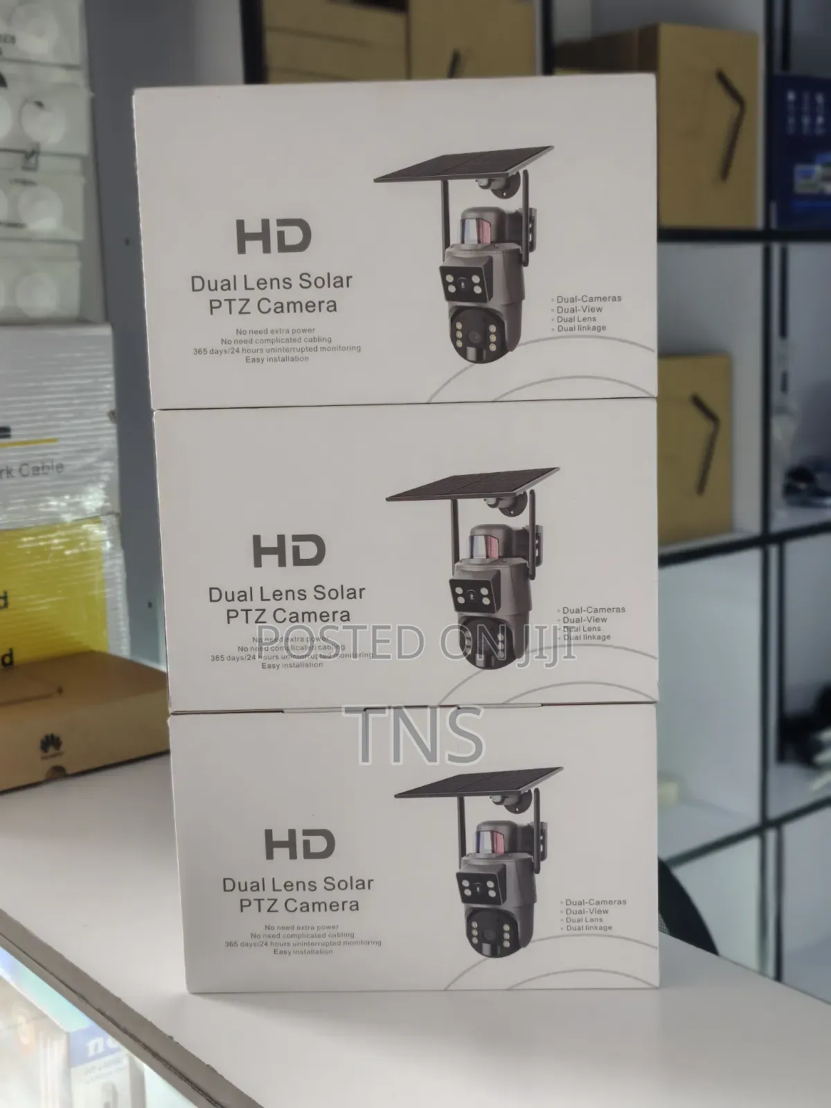 PTZ Intelligence Dual Lens 4g Sim Card CCTV