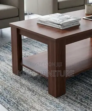 Coffee Table; Mahogany Multi Functional Receptioncoffee Table