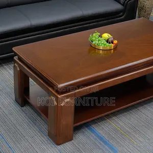 Coffee Table; Mahogany Multi Functional Receptioncoffee Table