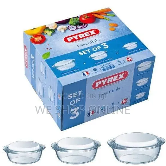 Uk's Pyrex Casserole Set