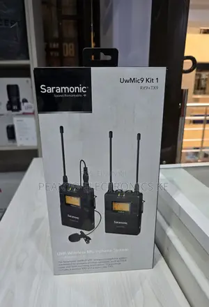 Saramonic Uwmic9 Camera-Mount Wireless Omni Lavalier Microphone System