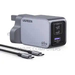 Ugreen Nexode Pro 100w 3-Port Gan Fast Charger Set Uk
