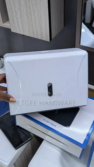 White Serviette Dispenser Eu