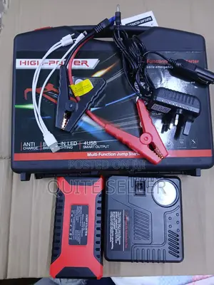 Road Trip Portable Car Jump Starter Power Kit