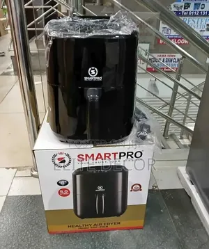 5litres Smart Pro Digital Air Fryer Black Color