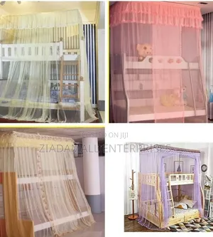 Mosquito Net,Peaceful Nights 4×6 Double Decker Mosquito Net