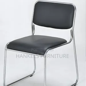 Chrome Office Guest Chair – Modern Chair for Office Guests