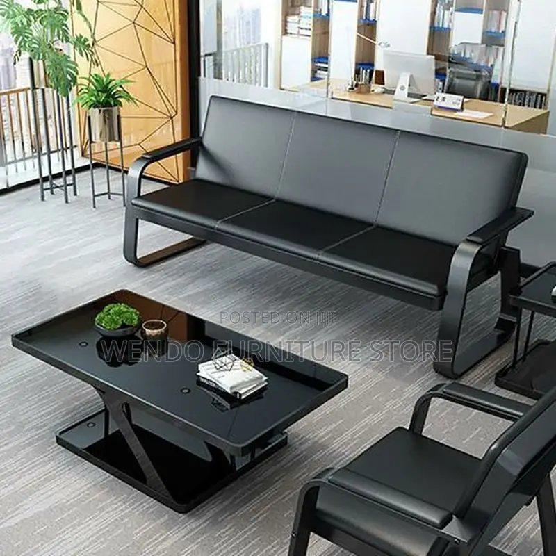 Office Sofa; Five Seaters Executive Reception Office Sofa Set