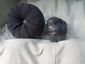 Luxury Sofa Cushions With Unique Round and Knot Designs