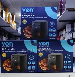 Von Air Fryer 6.5litres Manual Vaf065mck