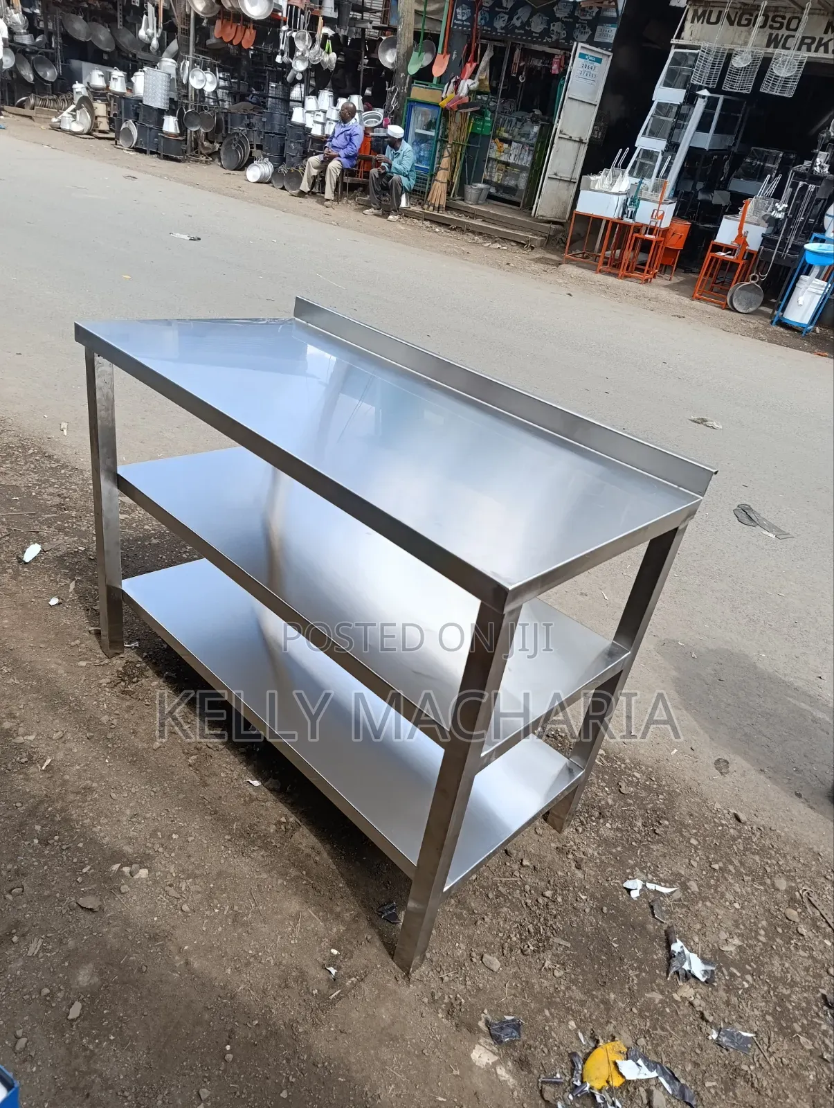 Three Tier Stainless Steel Working Tables