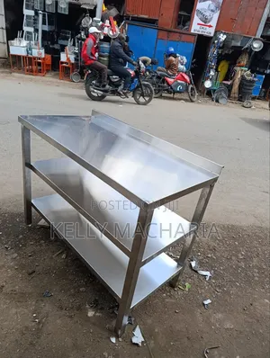 Three Tier Stainless Steel Working Tables