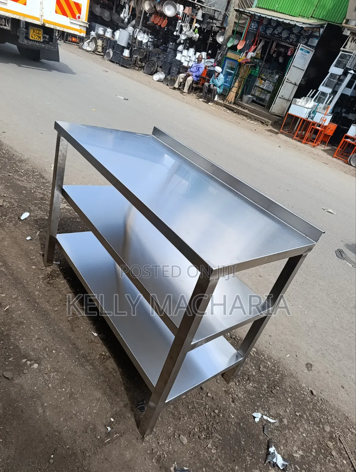 Three Tier Stainless Steel Working Tables