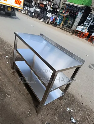Three Tier Stainless Steel Working Tables