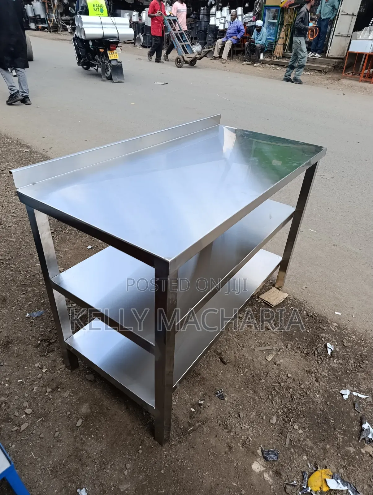 Three Tier Stainless Steel Working Tables