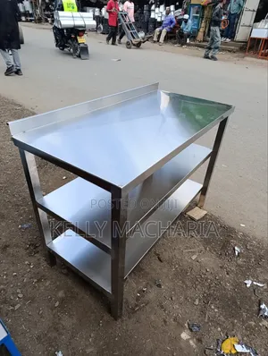 Three Tier Stainless Steel Working Tables