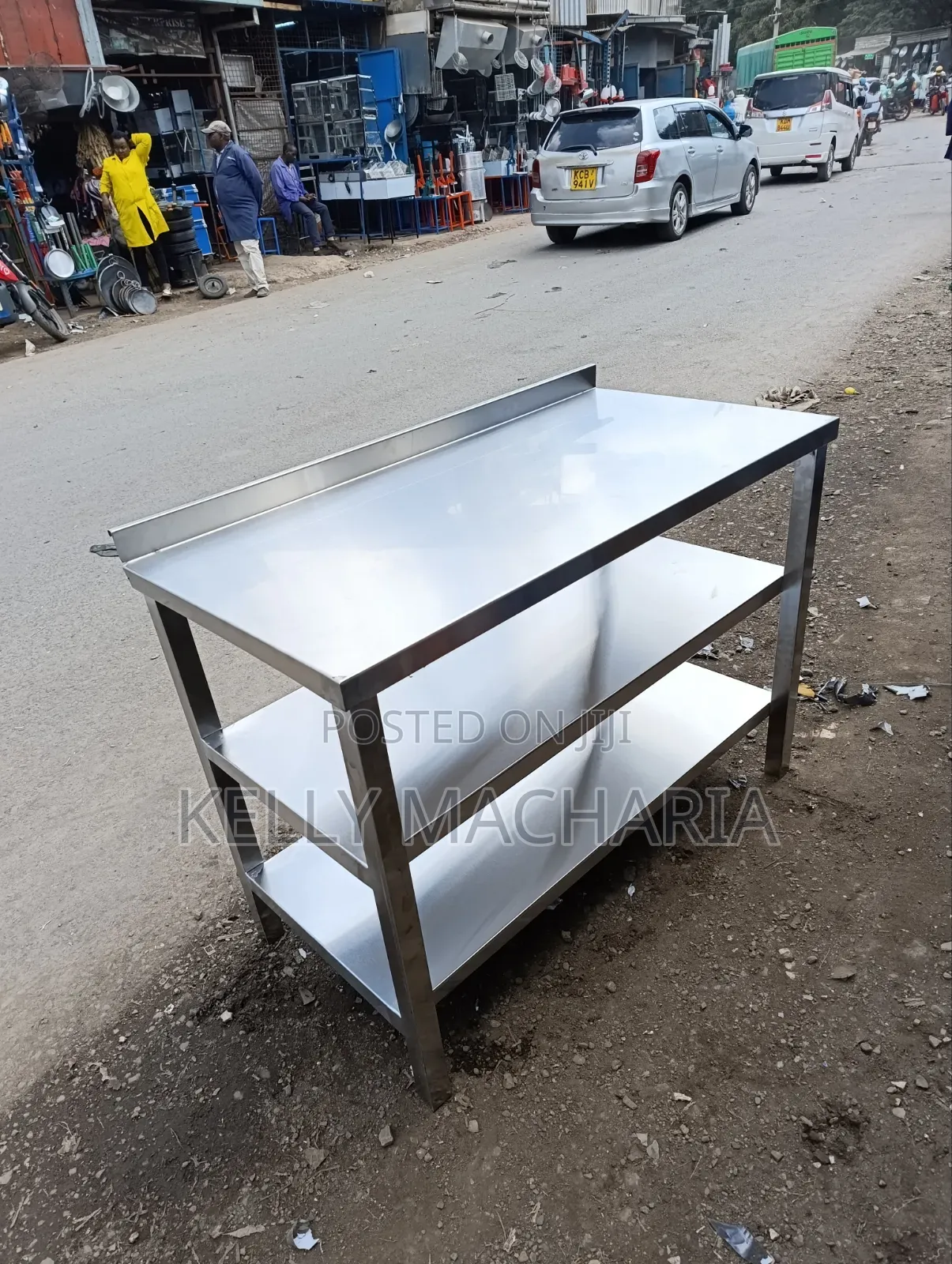 Three Tier Stainless Steel Working Tables