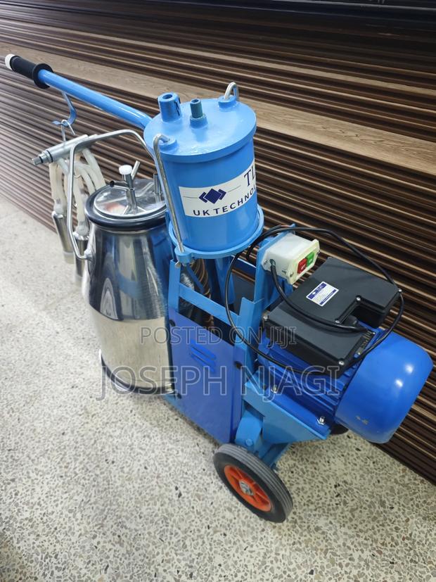 Mobile Milking Machine Single Drum - main view