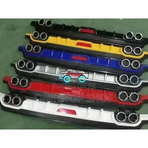 Colored Rear Diffuser Universal Rear Body Kit Decoration
