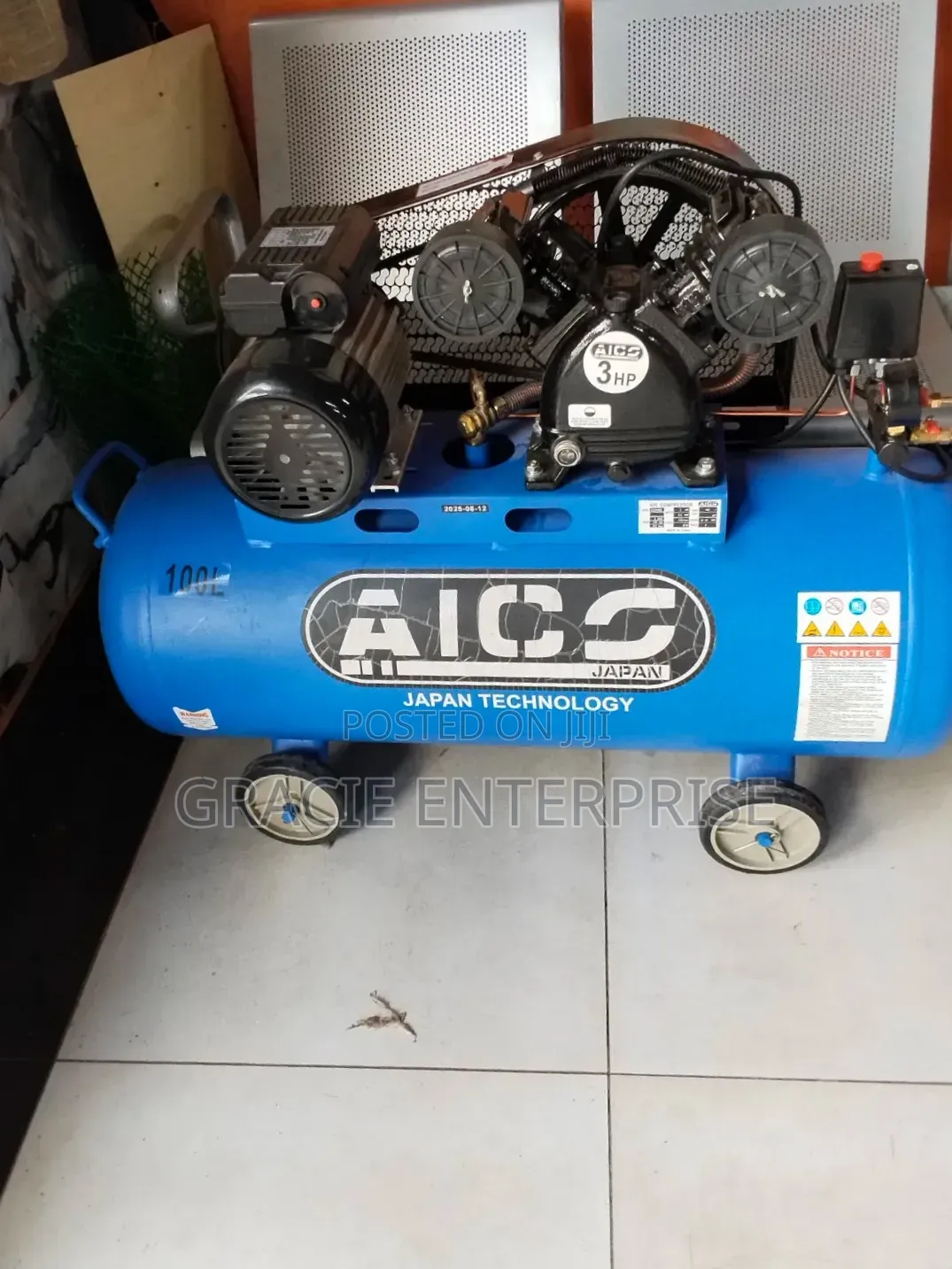 100 Litre Aico Electric Air Compressor