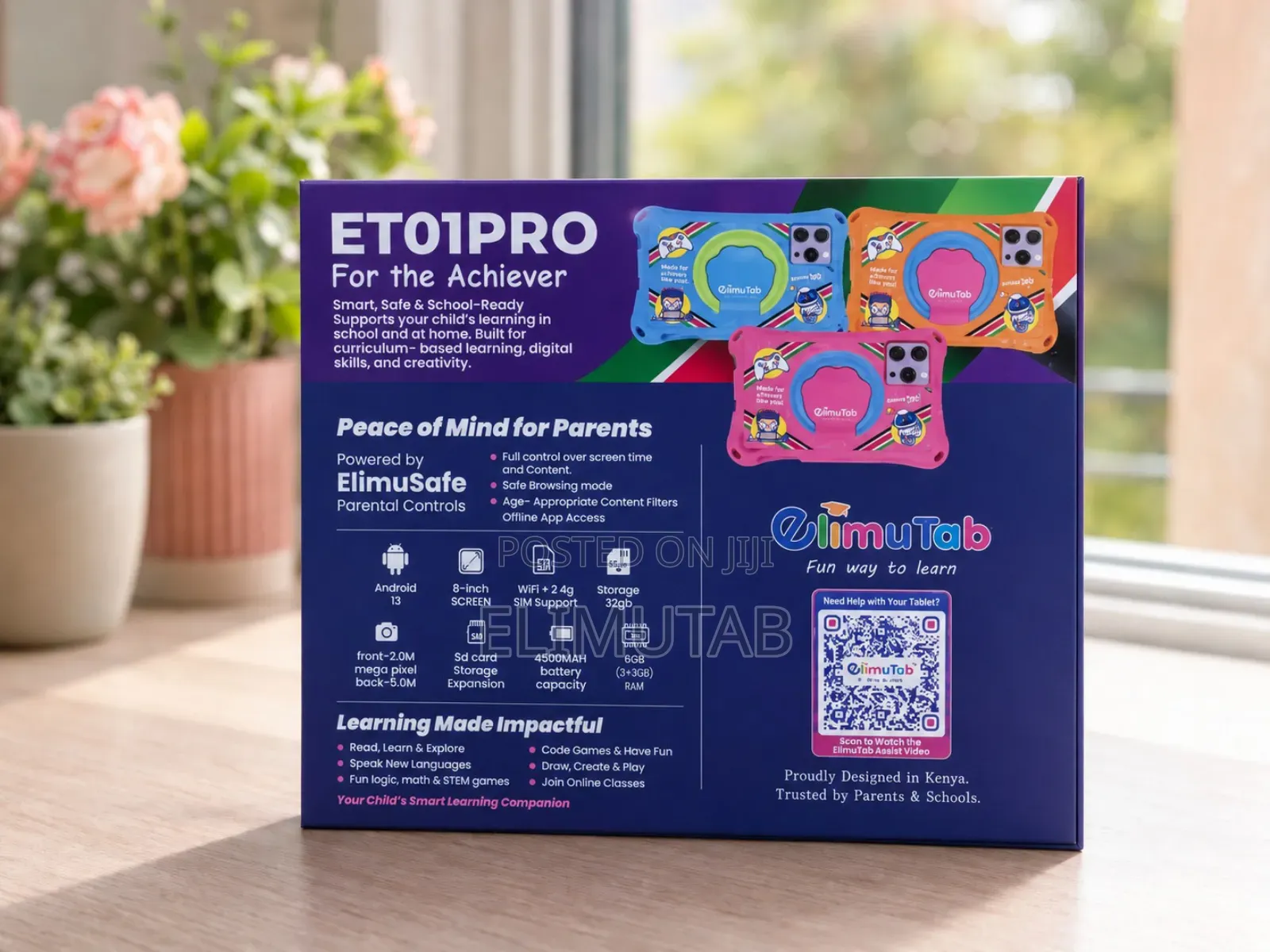 Elimutab Et01 Pro Educational Tablet 512gb