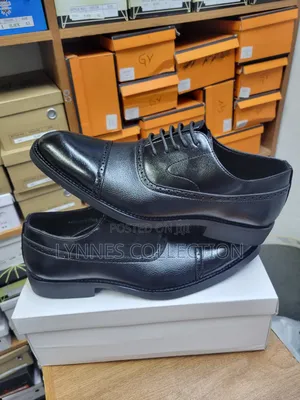 ★ Black High Quality Leather Shoes | Premium Formal Footwear ✓