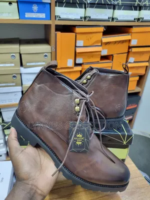 ★ Brown Leather Boots | Premium Rugged Fashion Footwear ✓