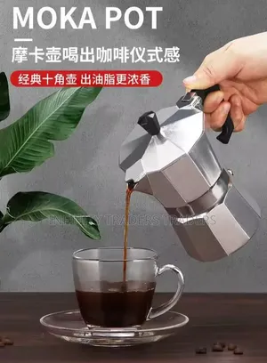 Classic Italian Aluminum Moka Pot