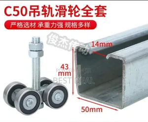 Sliding Rollers and Galvanised Rail
