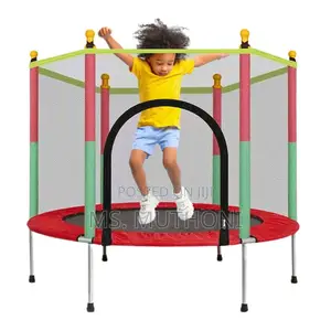 * 4ft Kids Trampoline With Safety Enclosure Net