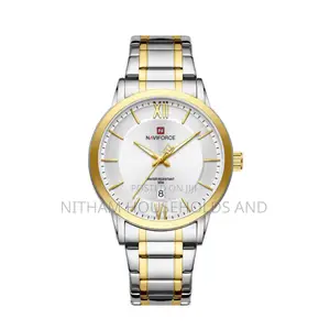 Naviforce Nf9254 Rose Gold Dial Watch for Men