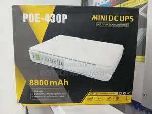 Poe 430p Mini Dc Ups For Router 9v 12v 15v 8800mah