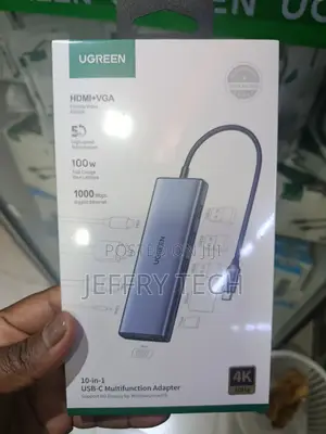 Ugreen Usb C Hub 10 in 1 Hdmi Vga Pd 100w Full Function Hub for Mac